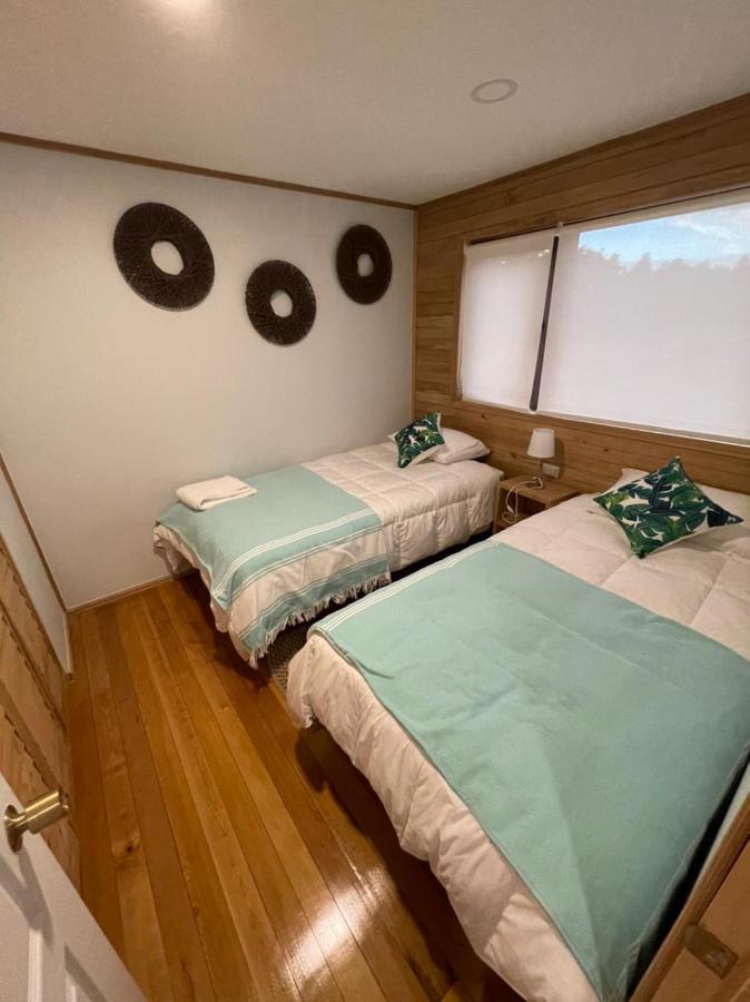 Cabanas Arrayanes De Huillinco En Chiloe Chonchi Kültér fotó