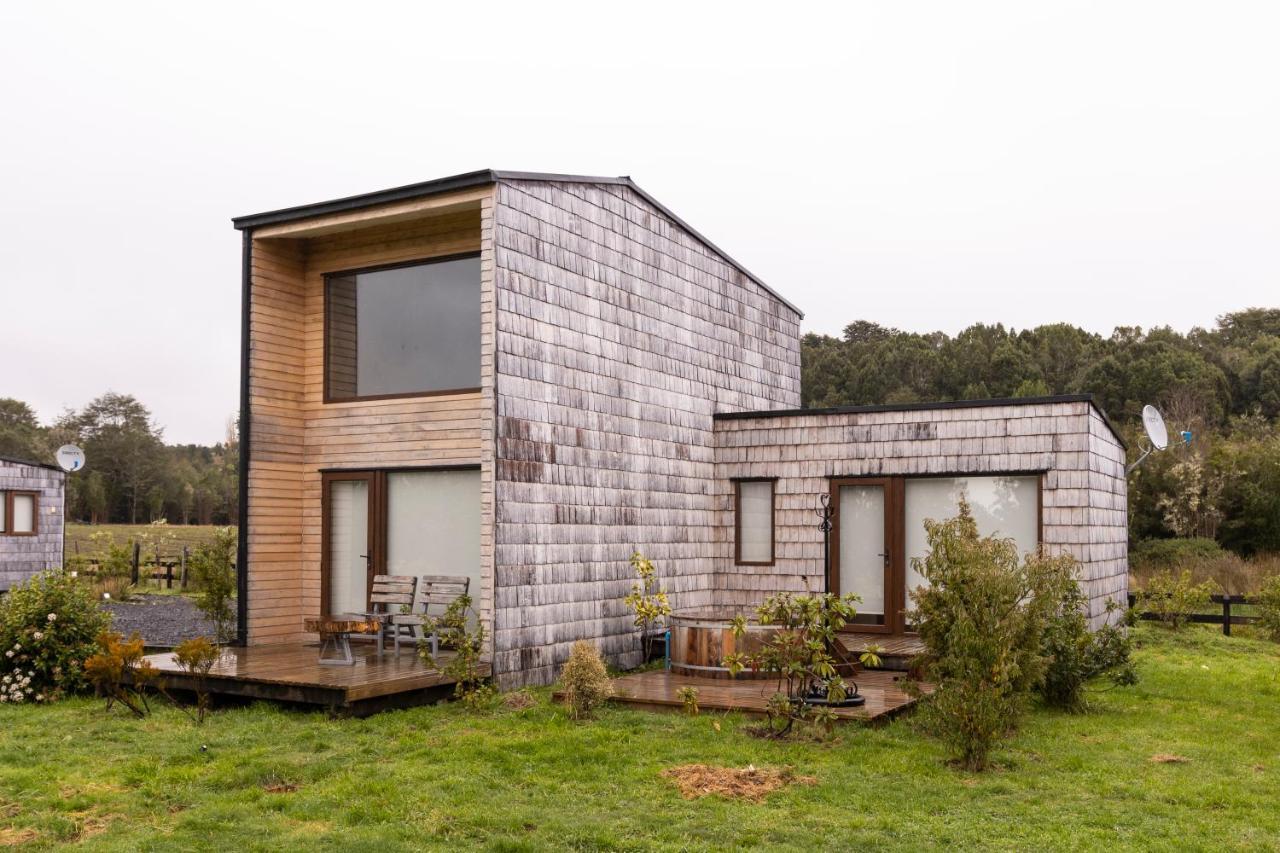 Cabanas Arrayanes De Huillinco En Chiloe Chonchi Kültér fotó
