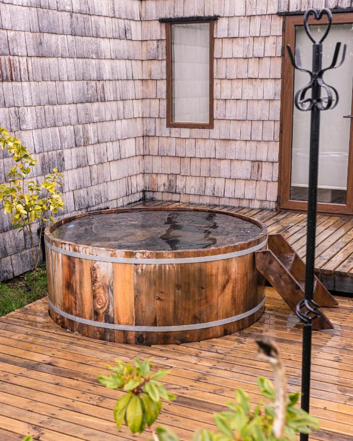 Cabanas Arrayanes De Huillinco En Chiloe Chonchi Kültér fotó