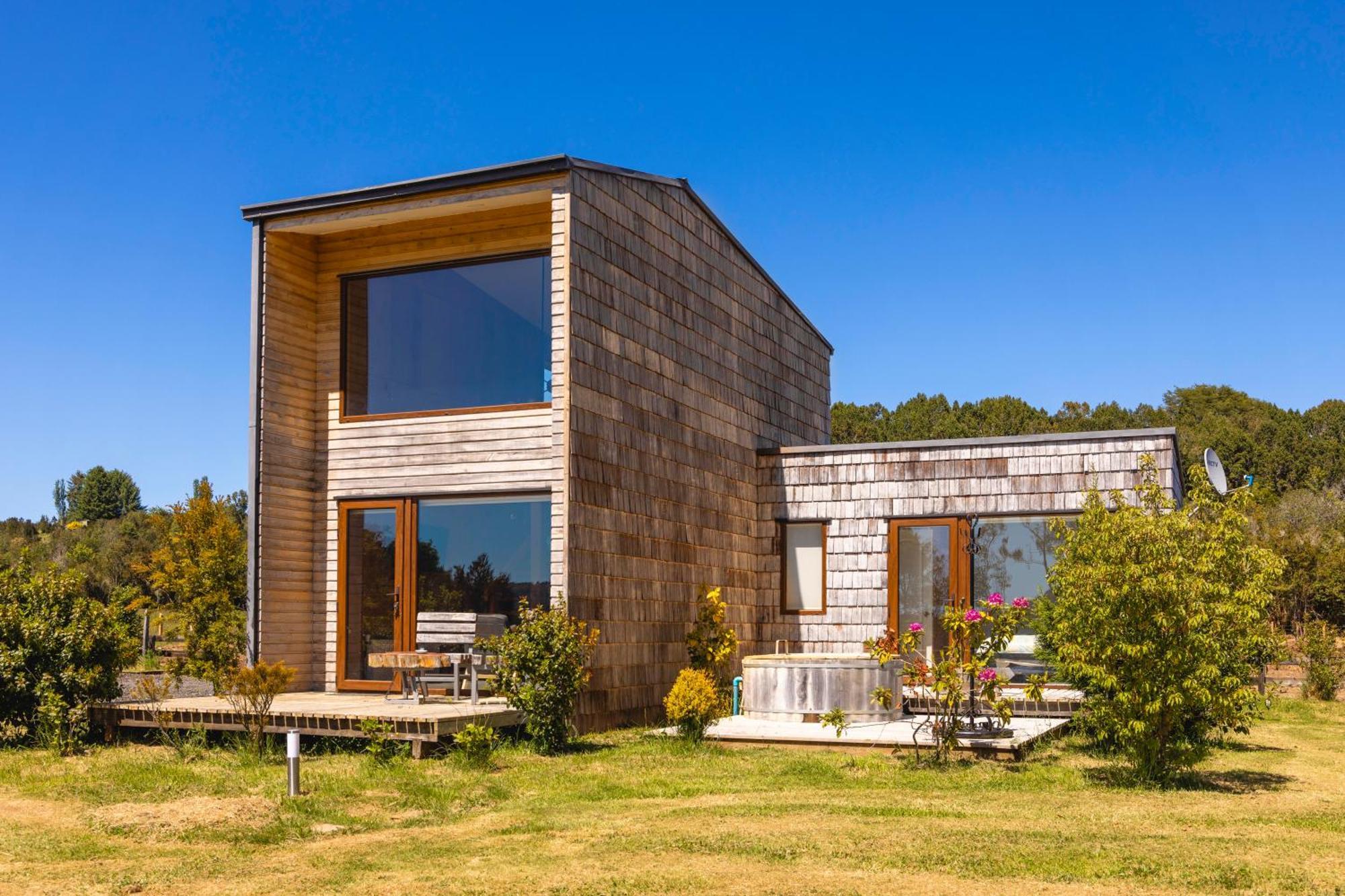 Cabanas Arrayanes De Huillinco En Chiloe Chonchi Kültér fotó